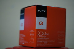 単焦点レンズ　DT50ｍｍF1.8　導入