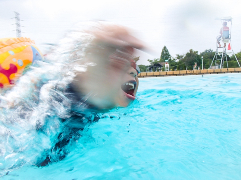 夏：防水カメラ　活躍中！①