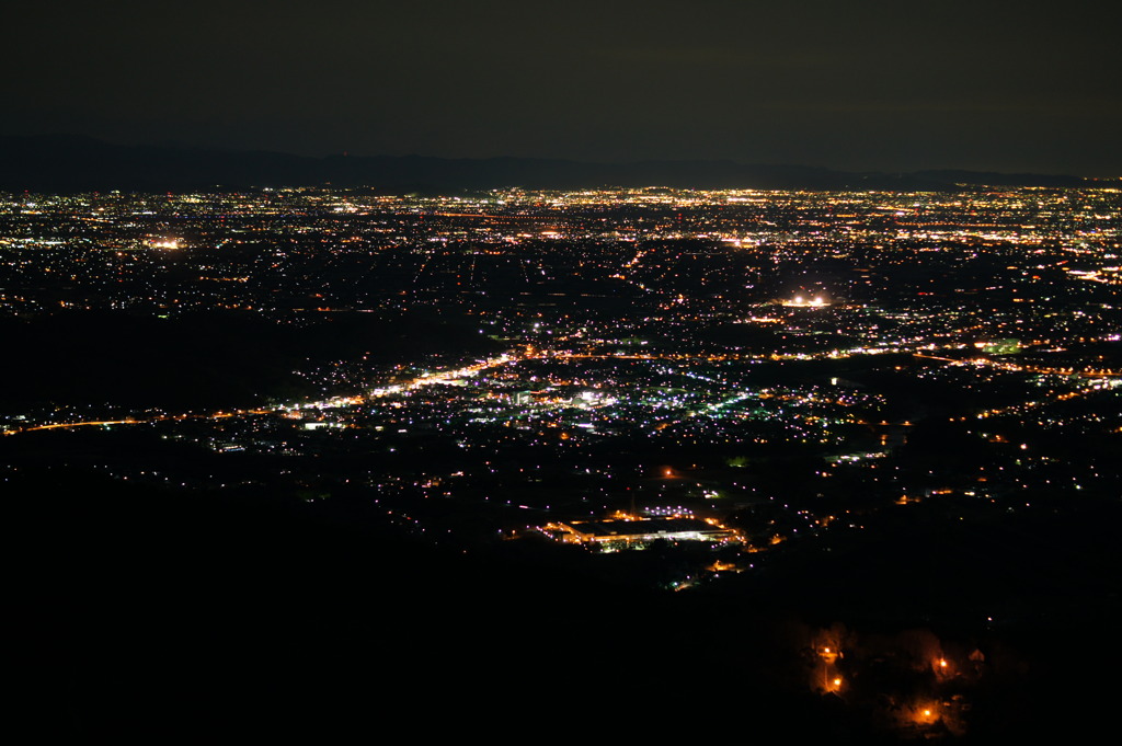 登谷山　夜景