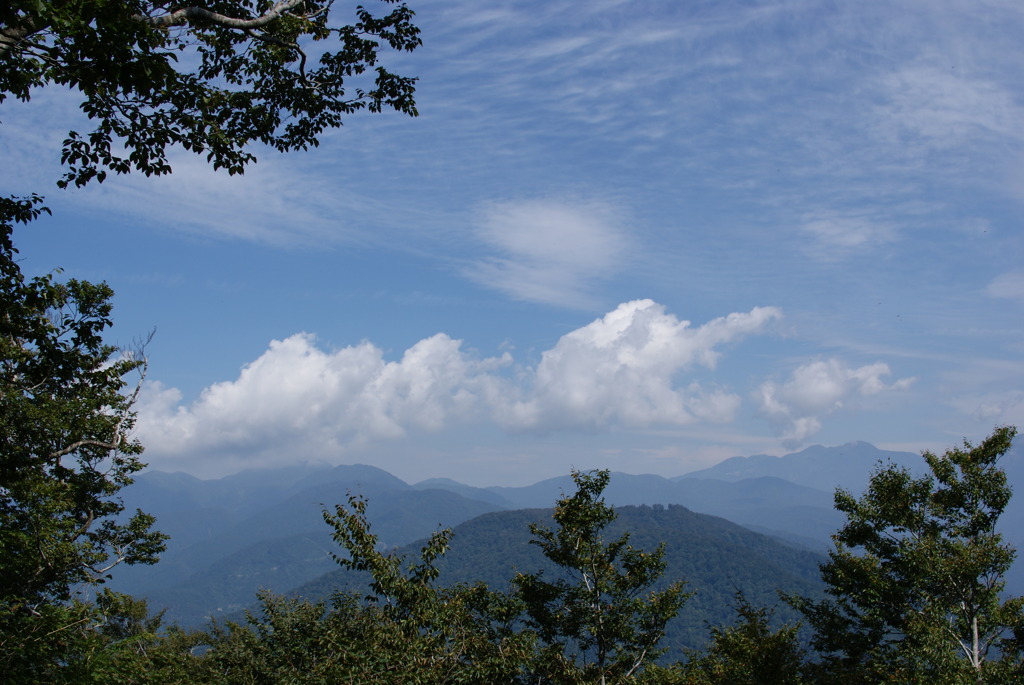 荒島岳から