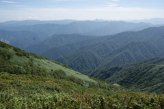 荒島岳山頂から２