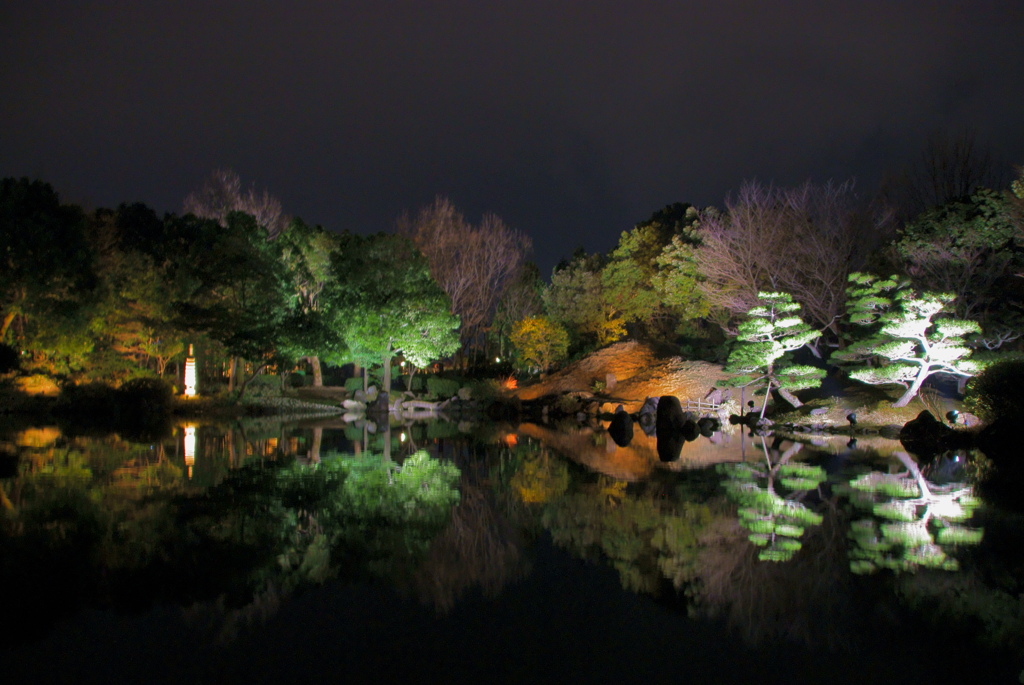 養浩館ライトアップ