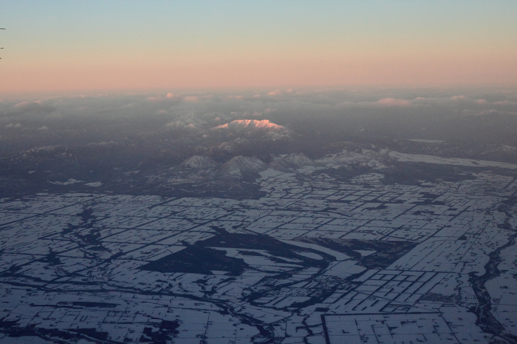 北の大地(上空から）