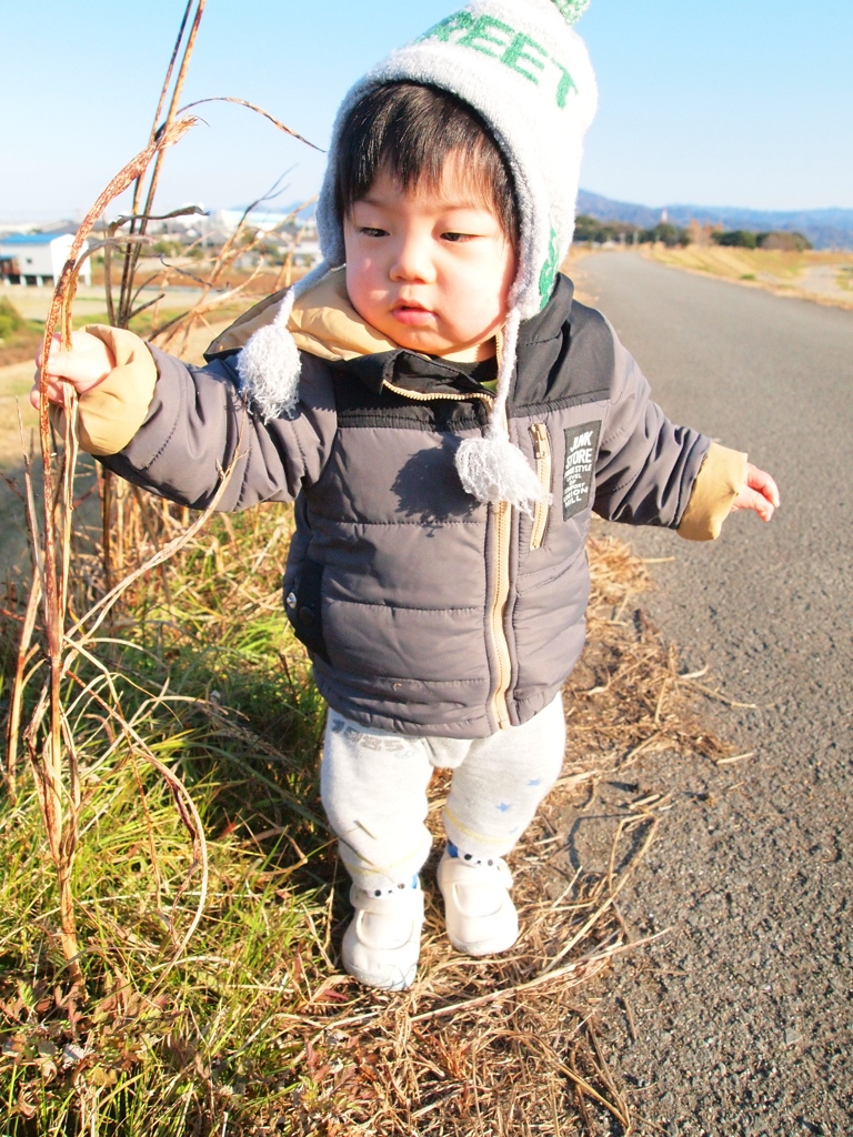 遊びに夢中