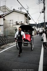 京都の人力車