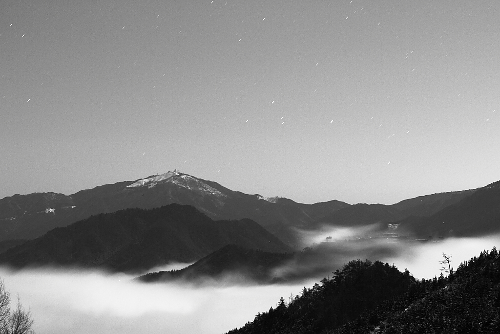 和田山の夜に