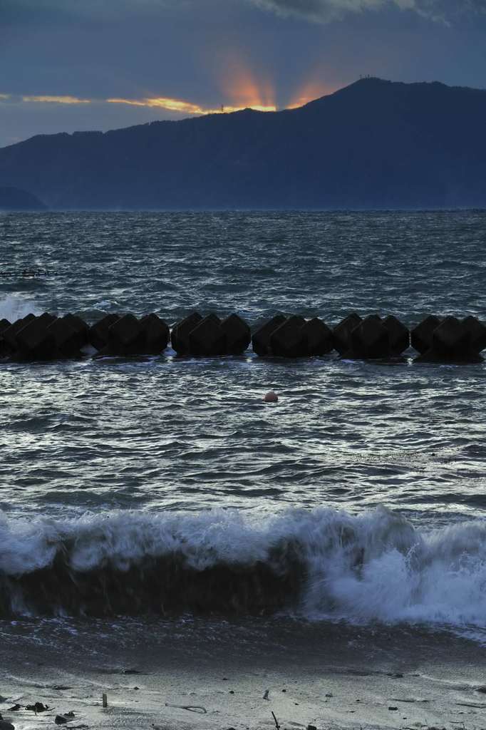 小焼け海景