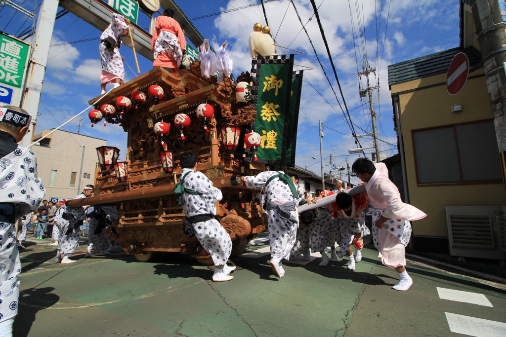 地元の秋祭り