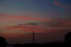 片思いだった日の夕焼け。