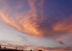 朝の空