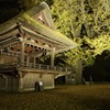 玉敷神社 神楽殿の夜 2