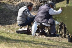まだ釣れないかな。