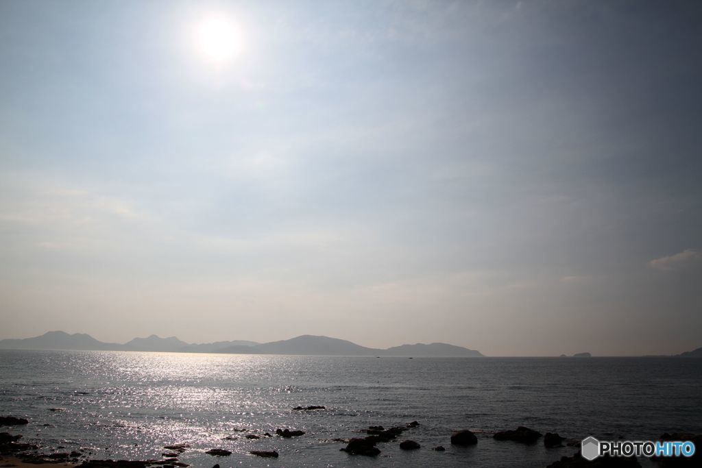 太陽と海