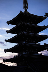 浅草寺 五重塔