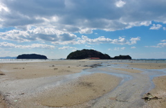 西尾市　前島・トンボロ干潟