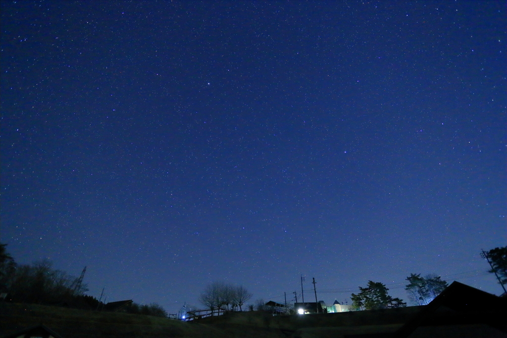 旭高原の星空