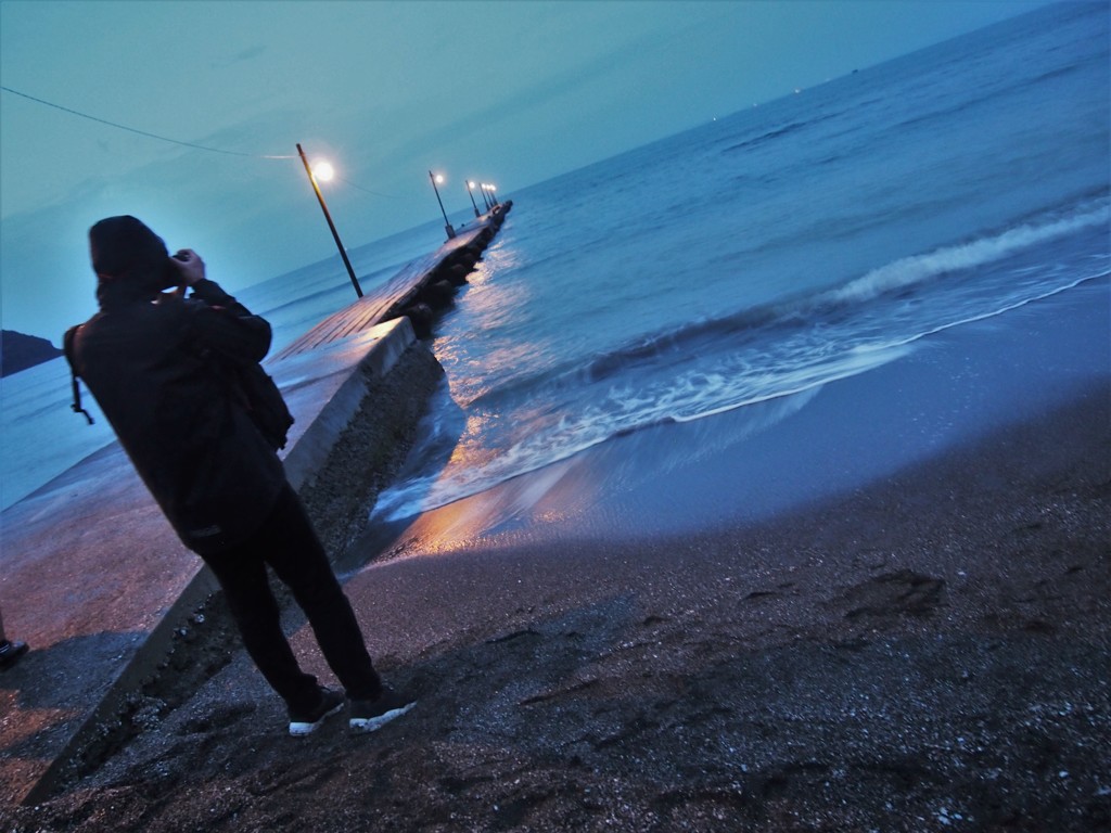 夕暮れ