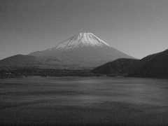 素朴な富士山