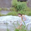 川遊び