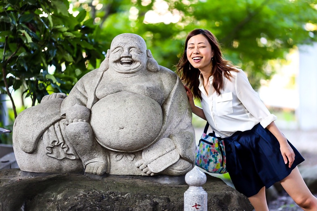 恵比須顔ー^ - ^