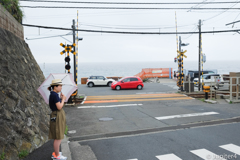 江ノ電〜鎌倉高校前駅〜スラムダンクOP名シーン〜１