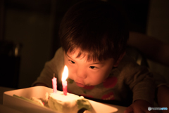 2歳の誕生日予行練習