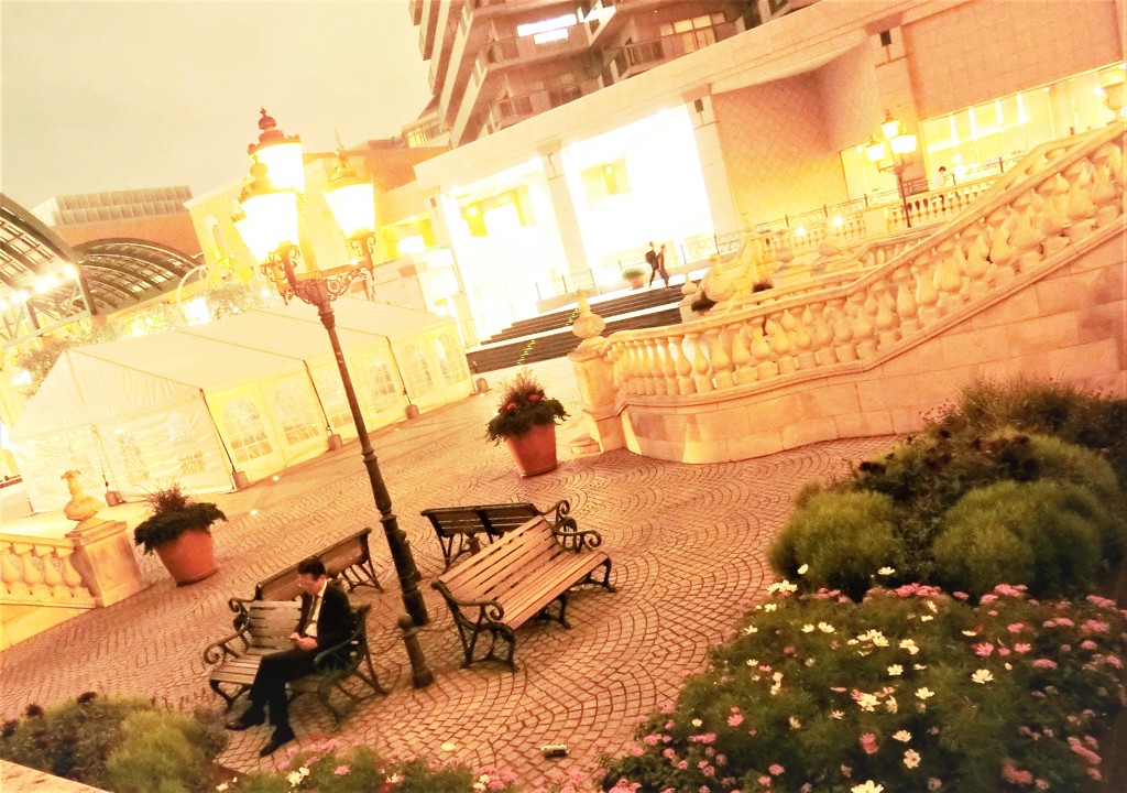 帰宅前のひととき