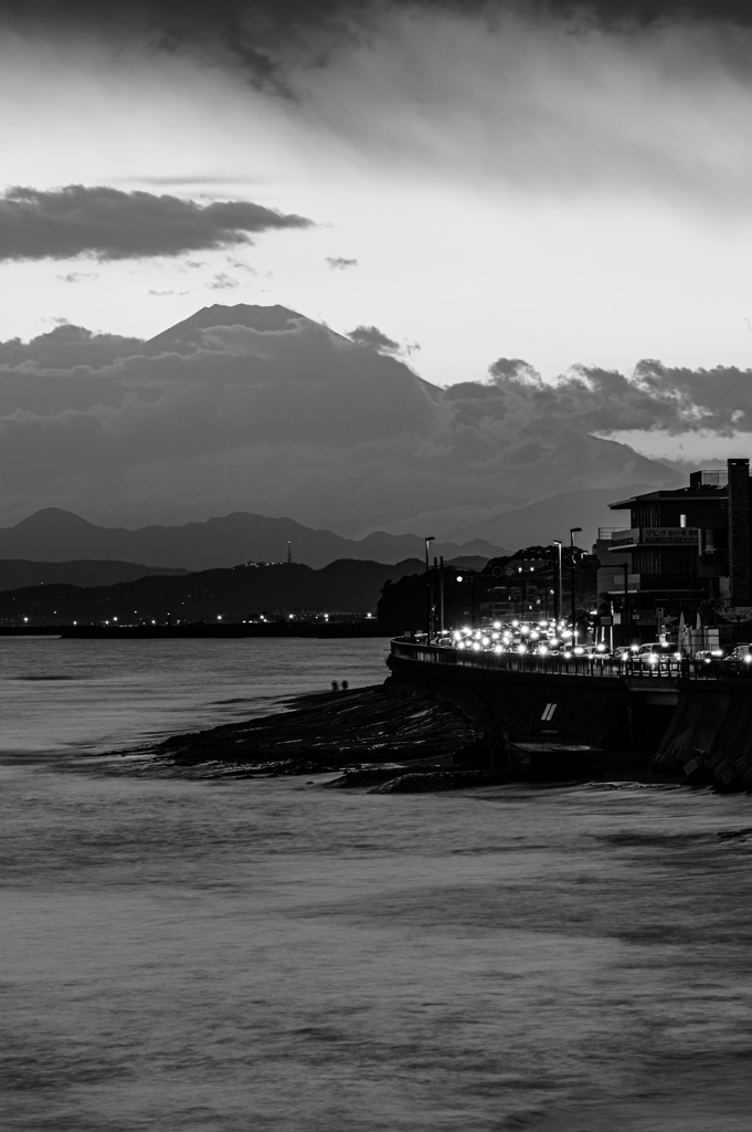 fujiyama sunset