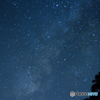 初めて星空を撮影。