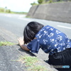 写真撮影。上から撮るか下から撮るか