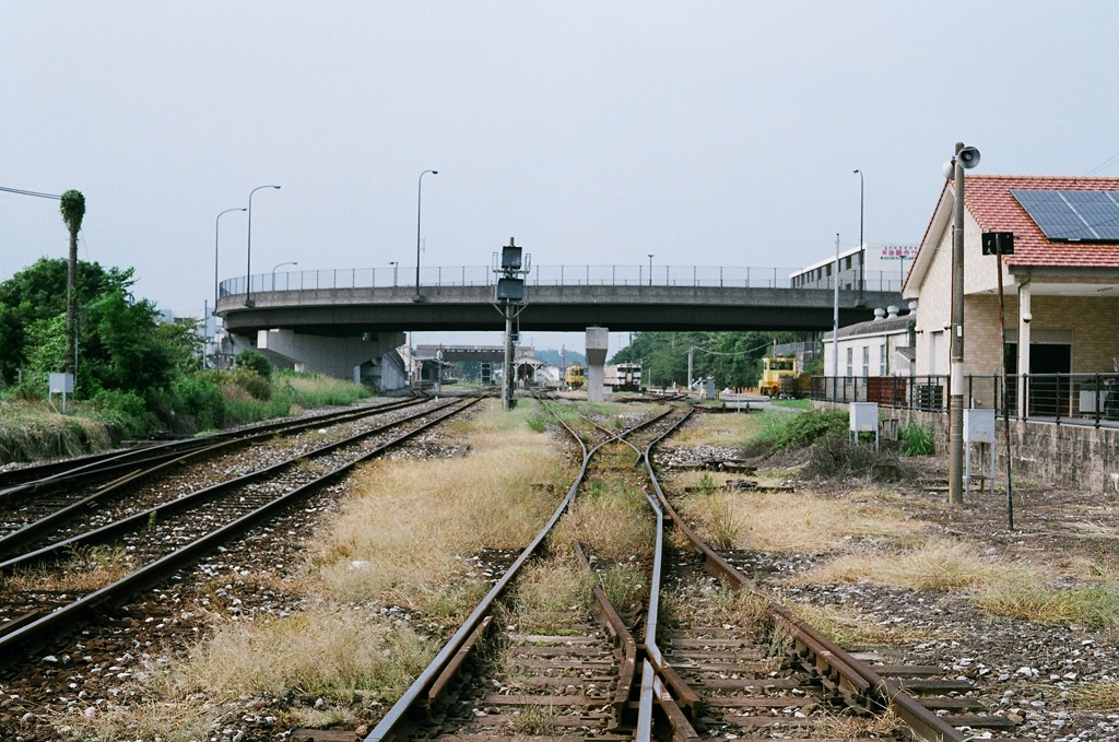 田川後藤寺駅の風景