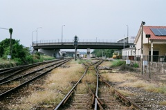 田川後藤寺駅の風景