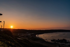 犬吠埼の夕日