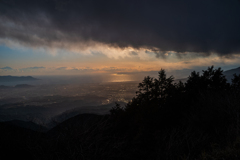 杓子峠からの夕景2
