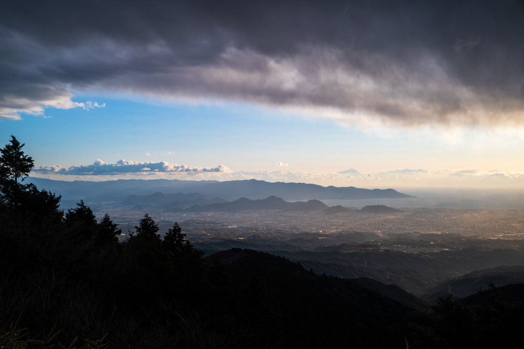 杓子峠からの夕景3