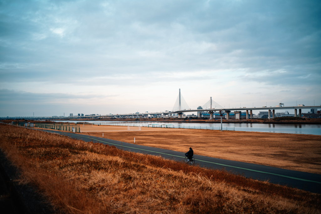 河川敷の風景〜2