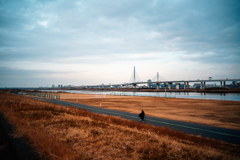 河川敷の風景〜2