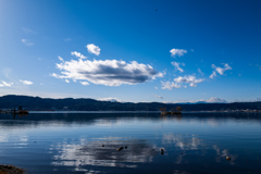 諏訪湖の風景〜1