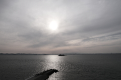 夕刻の海