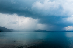 田沢湖の風景