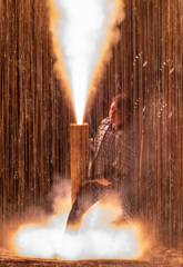 手筒花火その１