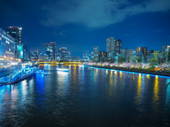 天満橋から中之島を望む