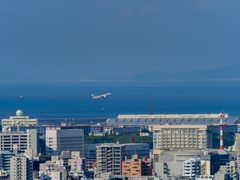 首里城公園展望台からの那覇空港②