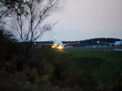夕暮れの新千歳空港③