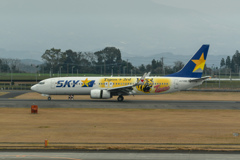 鹿児島空港遠征⑥　スカイマーク　3代目タイガースジェット