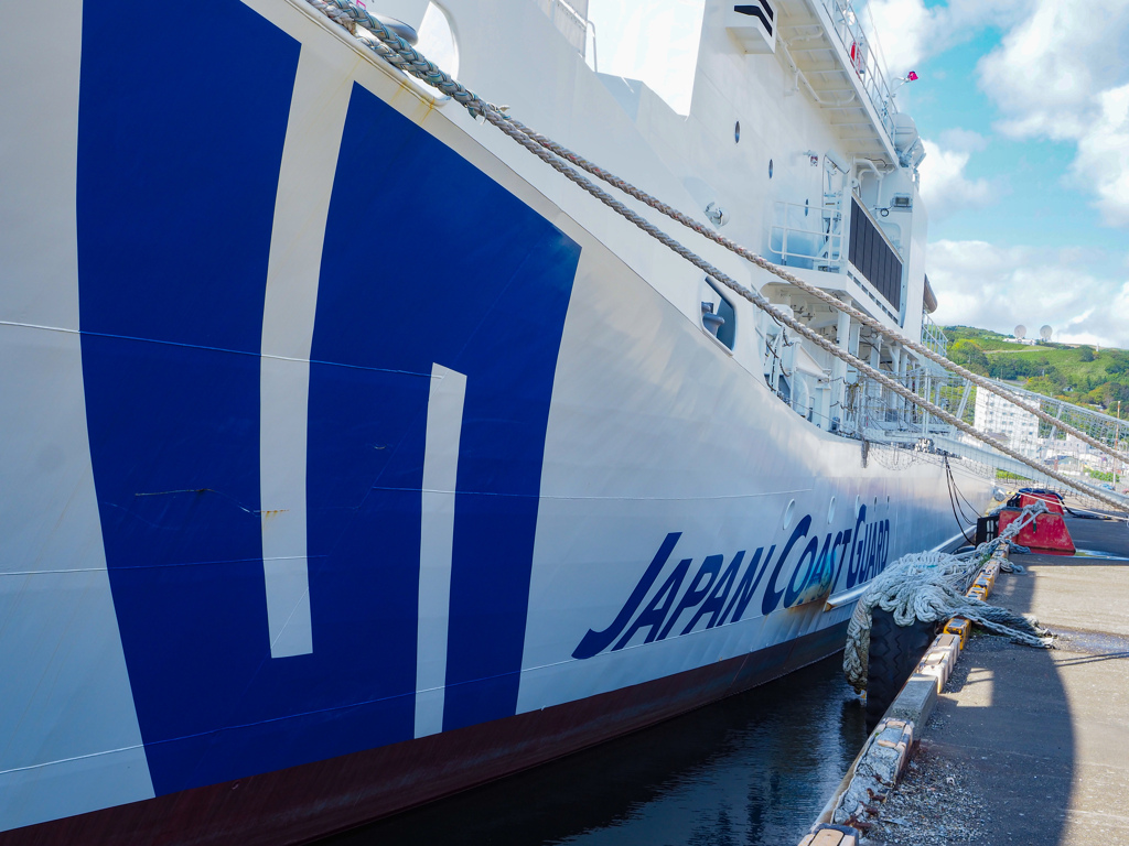 海上保安庁の巡視船「りしり」③