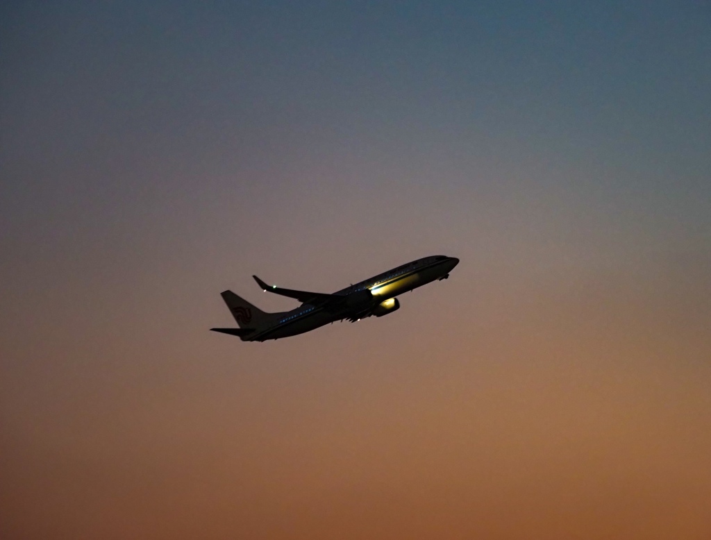 那覇空港の夕暮れ⑤