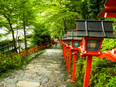 貴船神社のインスタスポット