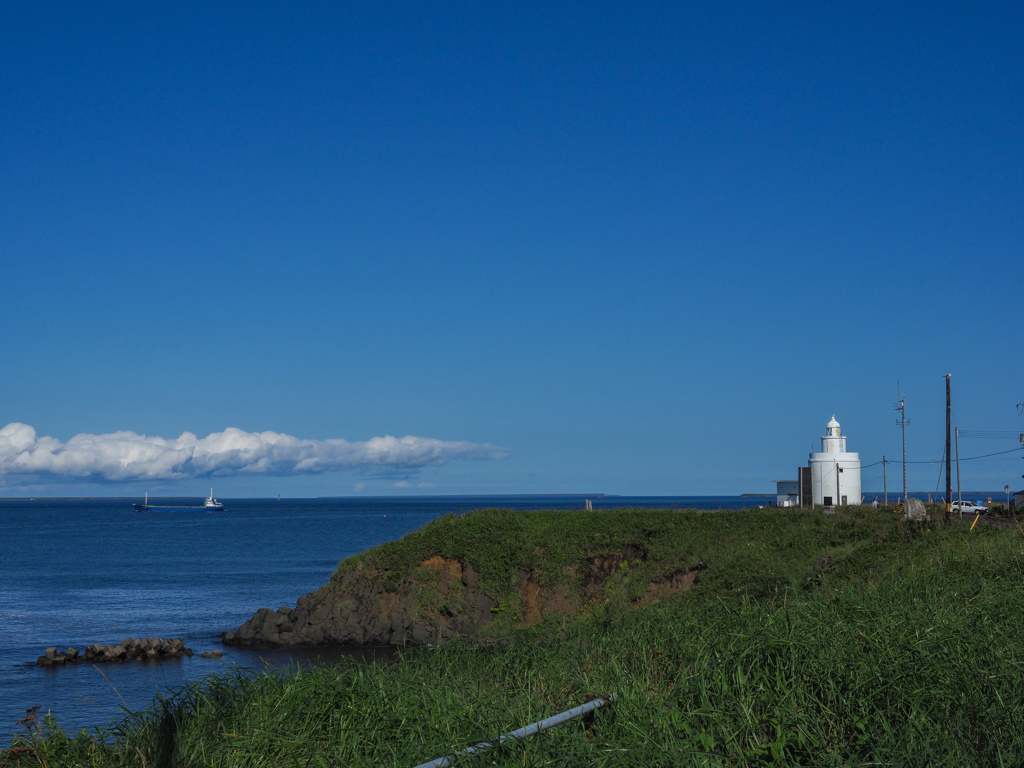 納沙布岬の灯台