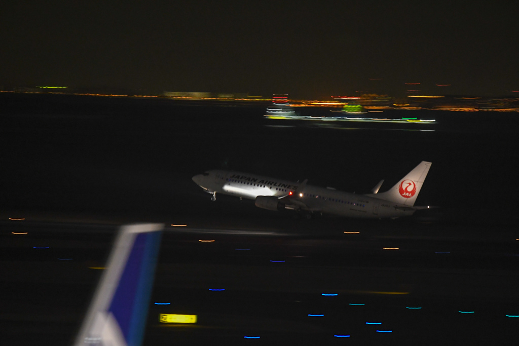 3回目の羽田空港　流し撮りの練習④